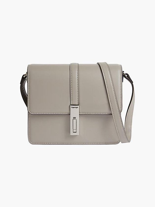 Calvin Klein USA Recycled Crossbody Womens Bag Grey 3609185-AL